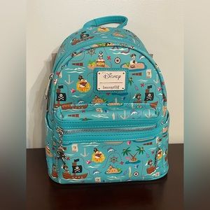 Loungefly Disney Mickey & Friends Pirate Mini Backpack Characters Pirates Bag